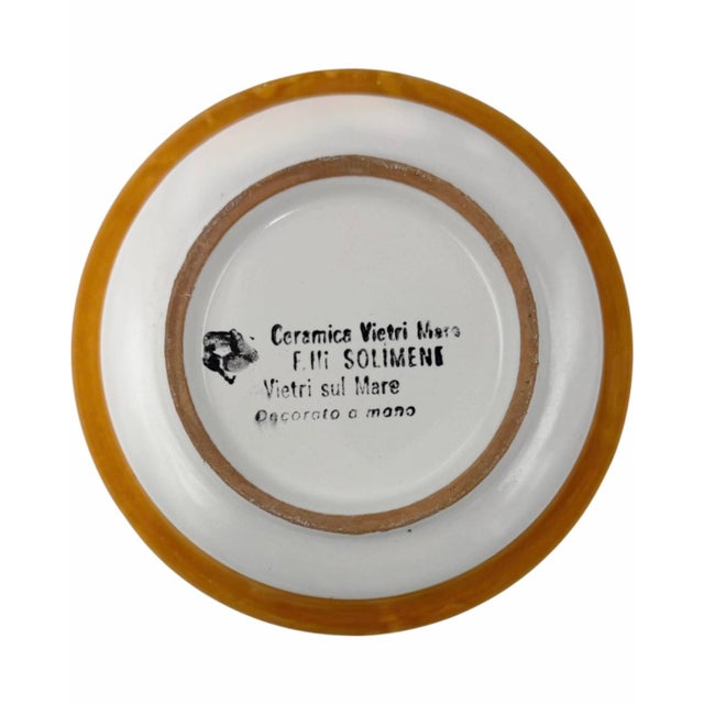 Vintage Le Sirenuse Hotel Positano Italy Ceramic Ashtray For Sale - Image 4 of 12