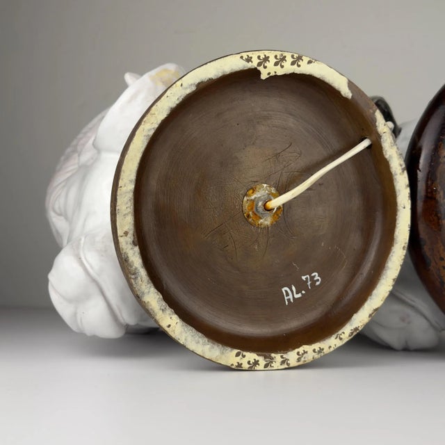 Vintage Italian Table Lamps, 1970s, Set of 2 For Sale - Image 15 of 18