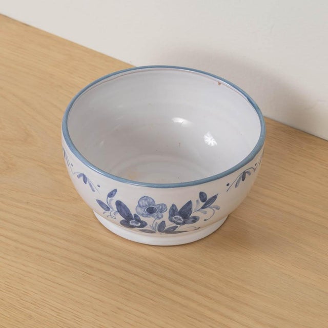 1950s 1950s Petite French Painted Bowl For Sale - Image 5 of 7