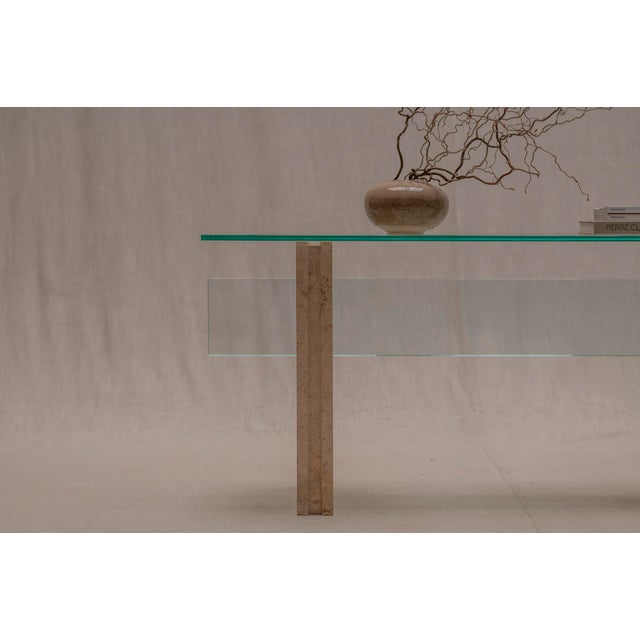 Sculptural Italian Console Table, 1970 For Sale - Image 3 of 17