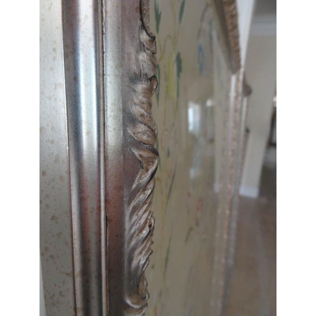 Wood Chinoiserie Paintings by Chelsea House a Pair For Sale - Image 7 of 12