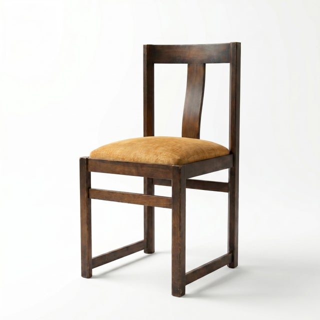 Wood Ter Chairs by Jordi Vilanova for Bosch 1960s, Set of 4 For Sale - Image 7 of 16