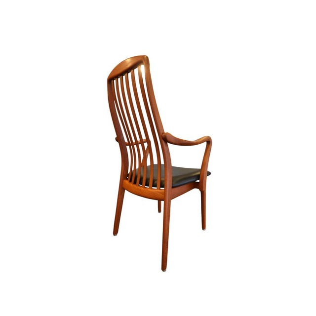 Mid-Century Modern Danish Teak Armchair with Seating Comfort by Schou Andersen, 1960s For Sale - Image 3 of 12