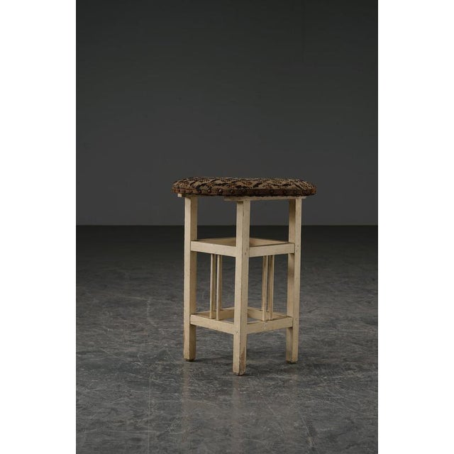 Secessionist Stool, Austria, 1910s For Sale - Image 9 of 13