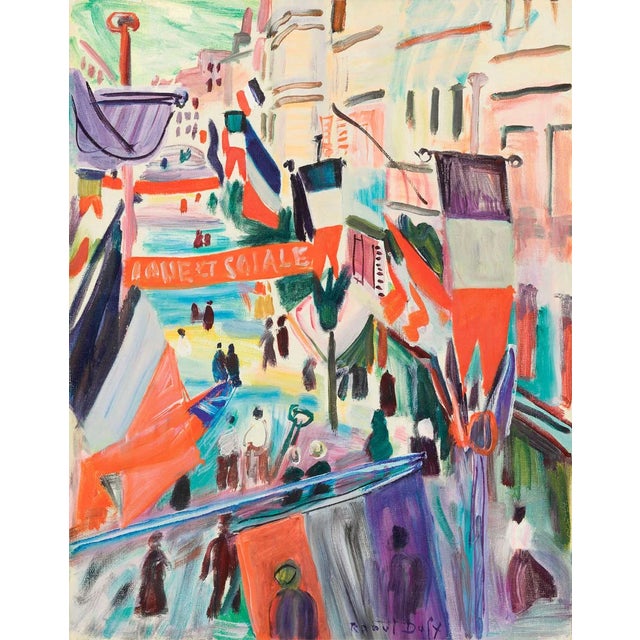Title: 14 Juillet au Havre Artist: Raoul Dufy Country: France Medium: Giclee Marks: Numbered Ltd Edition Paper size:...