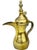 Transform any counter space with this impressive solid brass antique coffee pot accent. Highlighting an elaborate sleek...