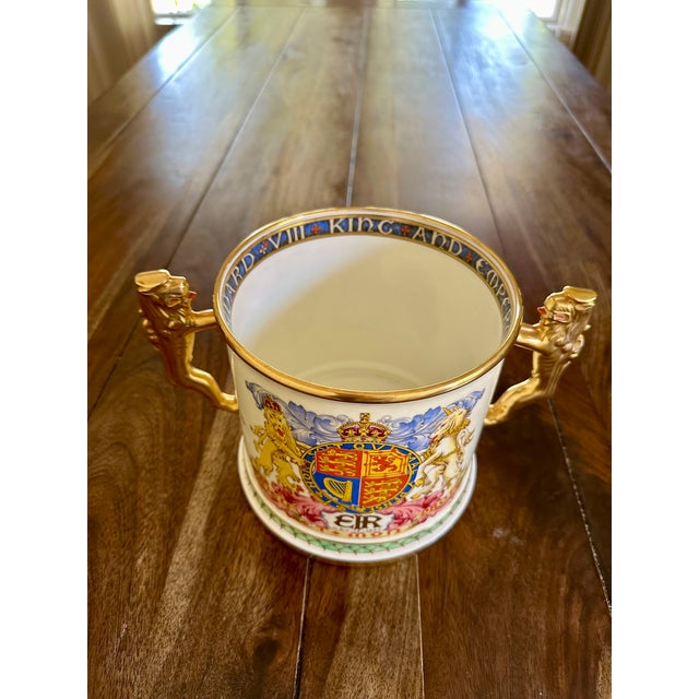 1930s 1930s Edward VIII Coronation Loving Cup For Sale - Image 5 of 10
