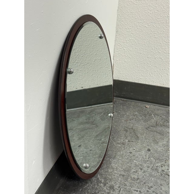 2010s Melinda Humphrey + Bill Becker, for Bdi Round Wall Mirror For Sale - Image 5 of 12