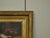 Wood J. Langlois Oil on Board Dog Painting of a Terrier Chasing a Mouse in Gilt Frame For Sale - Image 7 of 12