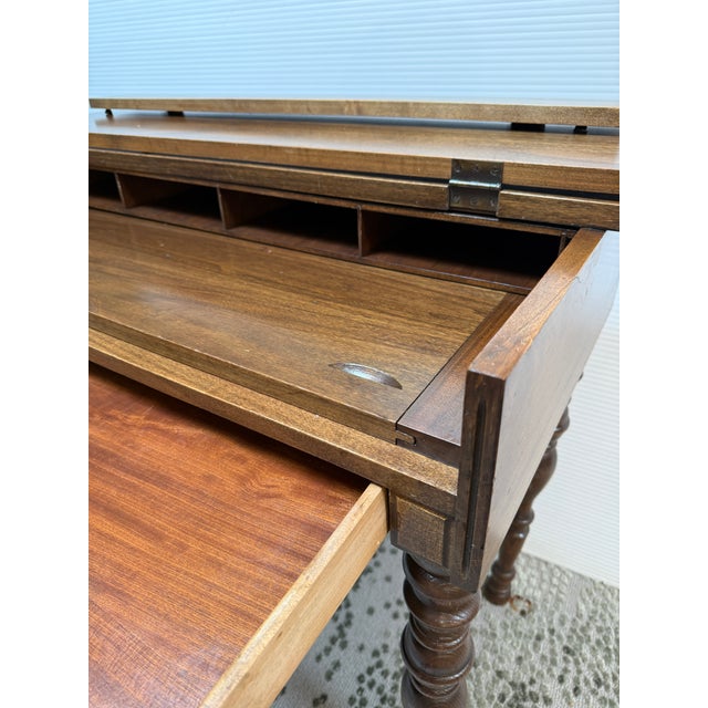 Victorian Era Mahogany Spinet Desk For Sale - Image 10 of 12