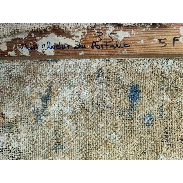 Jean-Jacques Boimond, Petit Clocher du Portalet, Oil on Canvas, Framed For Sale - Image 6 of 9