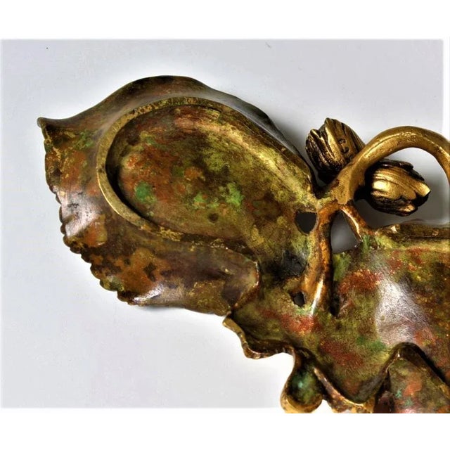 Antique Bronze Desk Tray by Louchet Ciseleur, 1900s For Sale - Image 3 of 10