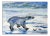 Late 20th Century Polar Bear Painting by Simon Michael For Sale