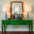 Hollywood Regency Chinoiserie Pagoda Porcelain Table Lamp For Sale - Image 3 of 5