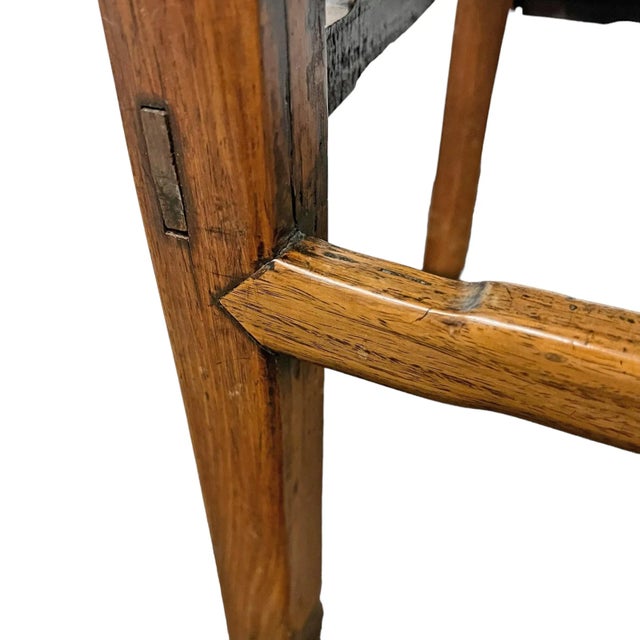 Late 17th/Early 18th Century Chinese Huanghuali Scholar's Stool For Sale - Image 11 of 12