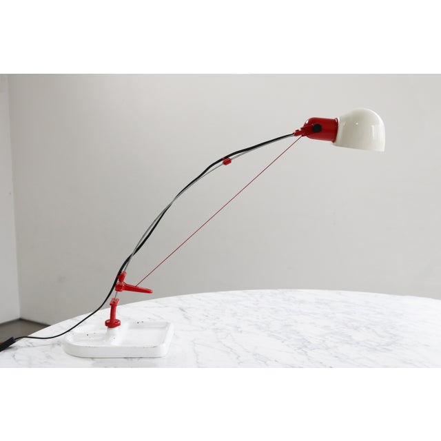 Minimalist Postmodern Table Lamp, 1980s For Sale - Image 10 of 10