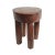 Vintage West African Wood Stool For Sale In Los Angeles - Image 6 of 6