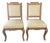 Antique French Neoclassical Side Chairs With Spectacular Inlay -a Pair For Sale