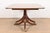 Henredon Georgian Banded Mahogany Double Pedestal Extension Dining Table, Newly Refinished For Sale - Image 10 of 12