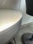 Metal Giorgetti Ode Chi Wing Lo Leather Bar Stool For Sale - Image 7 of 14