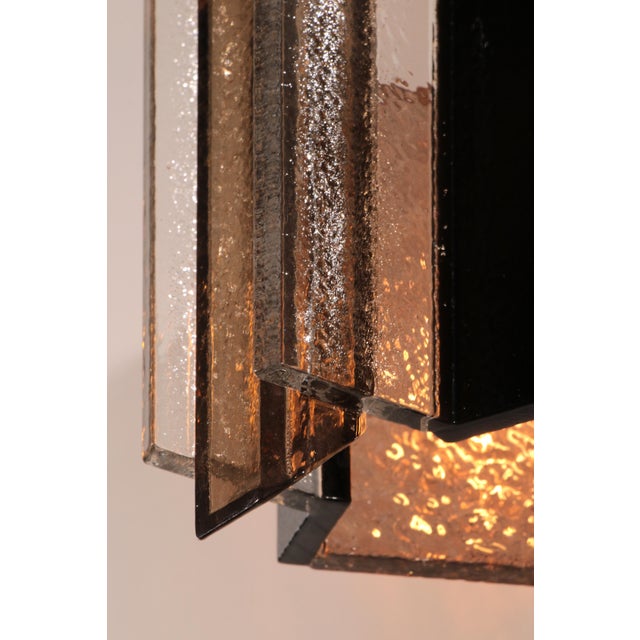1970s Space Age Danish Wall Sconces by Claus Bolby for Cebo Industri, 1970s, Set of 2 For Sale - Image 5 of 9
