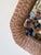 1980s 1980s Vintage Coastal Organic Woven Wicker Octagonal Wall Mirror For Sale - Image 5 of 13