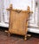 Early 20th Century French Faux Bamboo Walnut Wall Mirror For Sale In Dallas - Image 6 of 6
