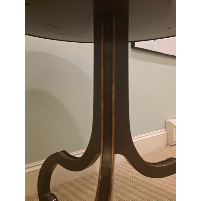 Transitional Vintage Rose Tarlow Melrose House 28" Accent Table For Sale - Image 3 of 16