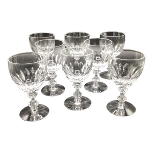 Vintage Manchester by Tiffin Franciscan Wine Glasses -Set of 8