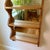 Late 20th Century Blond Wood Hanging Mirror Shelf For Sale - Image 6 of 9