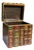 Vintage Trompe-L’œil Decorative Faux Book Box For Sale