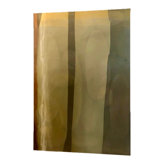 Original Oil on Aluminum "Reservoir" by Lynn McCarty 72" X 50", 2003 For Sale