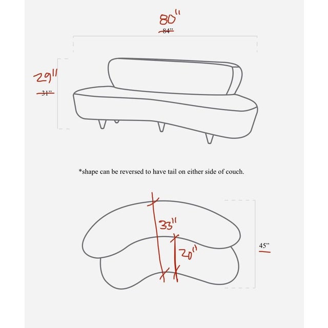 Mid-Century Cloud Sofa by Vladimir Kagan for Modernica For Sale - Image 11 of 11