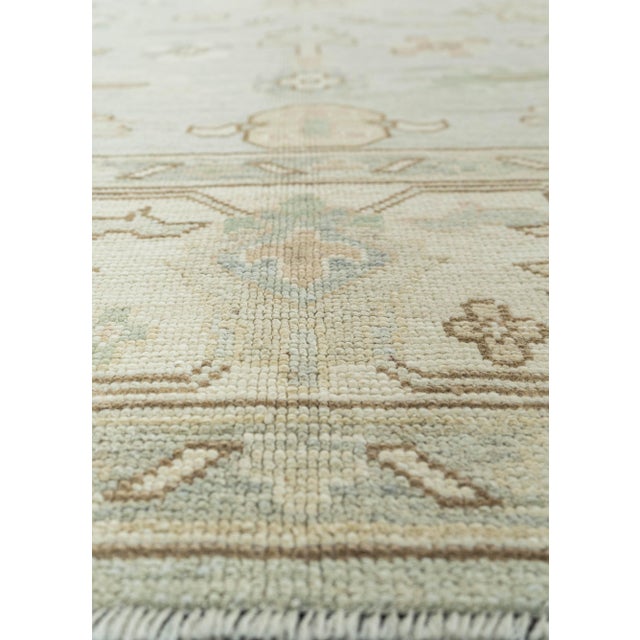Contemporary Oushak Rug 9'2" x 13' For Sale - Image 3 of 4