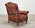Old Hickory Furniture Co. King Ranch Kilim Rug Style Upholstered Lounge Chair + Ottoman For Sale - Image 4 of 18