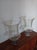 Large Antique French Belle Epoque Glass Crater Amphora Vases in the style of Baccarat, 1900s, Set of 2 For Sale - Image 11 of 14