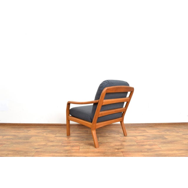 Wood Mid-Century Modern Danish Teak Chair from Dyrlund, 1970s For Sale - Image 7 of 11