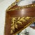 Wood Walnut Framed Neoclassical Mirror With Gilded Carvings, European For Sale - Image 7 of 9