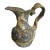 Early 20th Century Art Nouveau Figural Pitcher Cb Perron Nude Woman Metal Vase For Sale