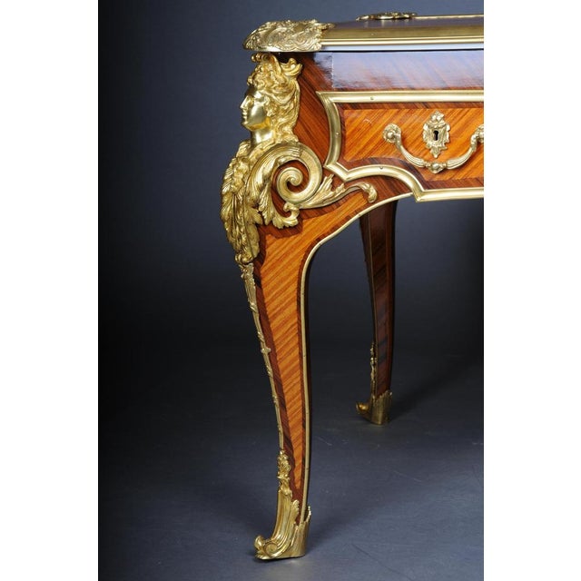 20th Century Desk in the Style of Andre Charles Boulle For Sale - Image 5 of 18