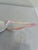 1980s Vintage Ceramic Masquerade Mask With Pink Ribbons For Sale - Image 5 of 7