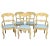 These chairs are country French at their best. With elegant curved lines, these chairs feature a painted frame, slight...