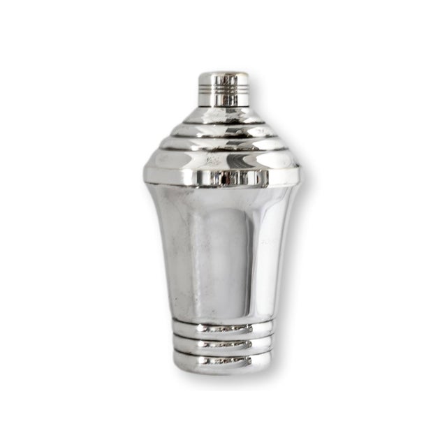 Art Deco 1920s French Art Deco Cocktail Shaker For Sale - Image 3 of 5