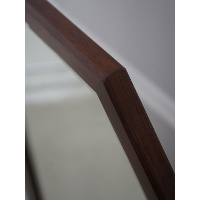 Wood English Regency Style Mahogany Cheval Dressing Mirror For Sale - Image 7 of 11