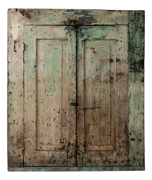 Antique Primitive American Cupboard Cabinet