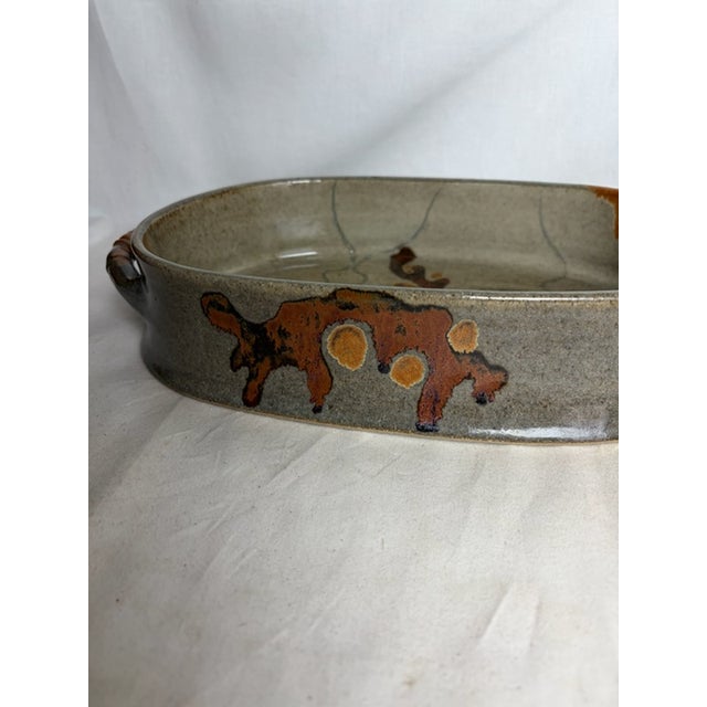 1980s Cheri Hill Pottery Casserole For Sale - Image 4 of 6