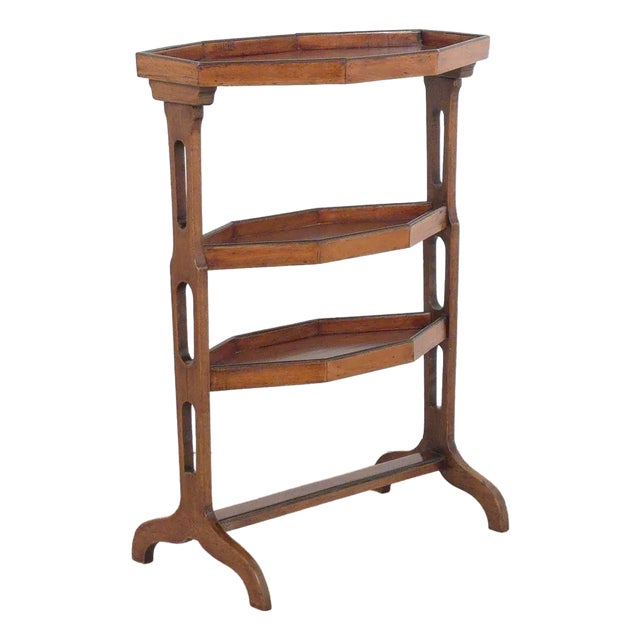 Directoire Walnut Tricoteuse Table, France Circa 1800 For Sale