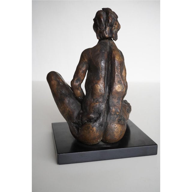 Agenore Fabbri, Seated Female Nude, 1980s, Bronze For Sale - Image 6 of 13