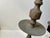 Vintage Moroccan Altar Candleholders in Engraved Brass, 1960s, Set of 2 For Sale - Image 6 of 10