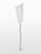 Brisé Floor Lamp by ROCHE & FRÈRES For Sale - Image 10 of 15